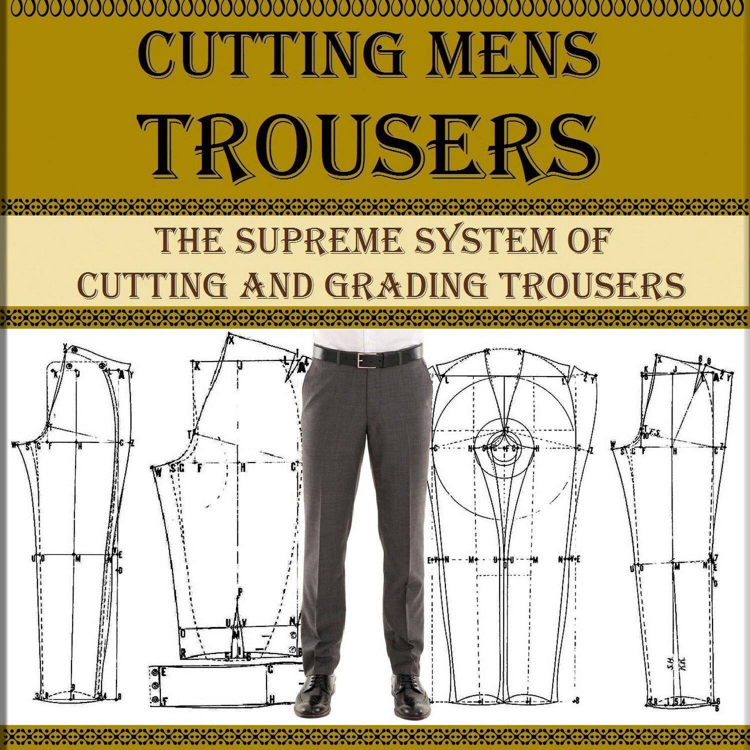 Victorian Vintage Mens Trousers Sewing Pattern Pdf,pants Patterns 