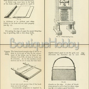 Bookbinding Tutorial: DIY Book Making Guide (PDF Download) - Etsy