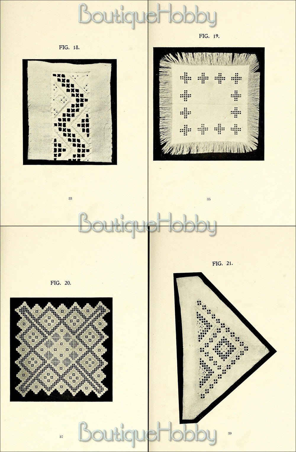 Hardanger Pattern Books Victorian Hardanger Hand Embroiderybooks Pdf Vintage | Etsy