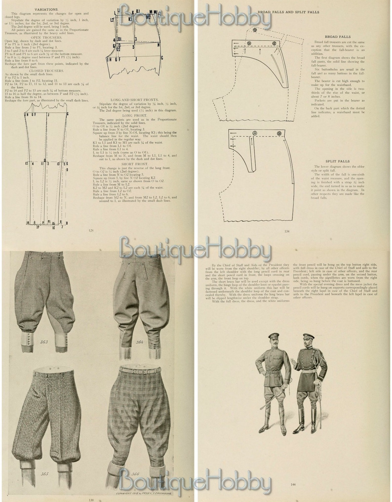 Mens Sewing Patternsvictorian Vest Pattern Trousertuxedo - Etsy