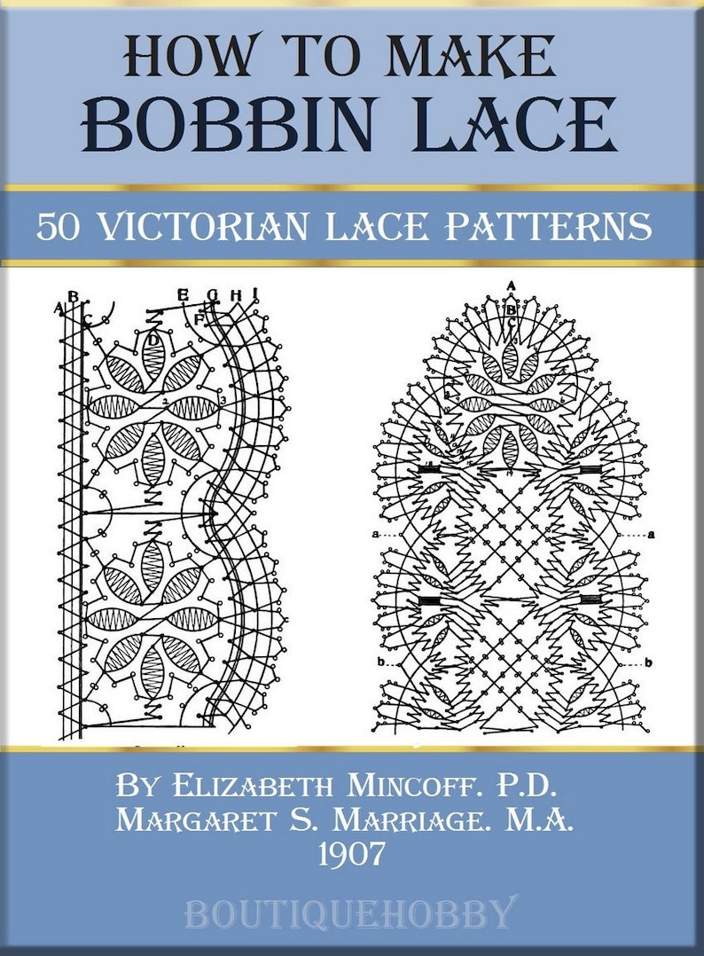 How To Make Bobbin Lace, hand made pillow lace,lace earrings,needlework book image 1