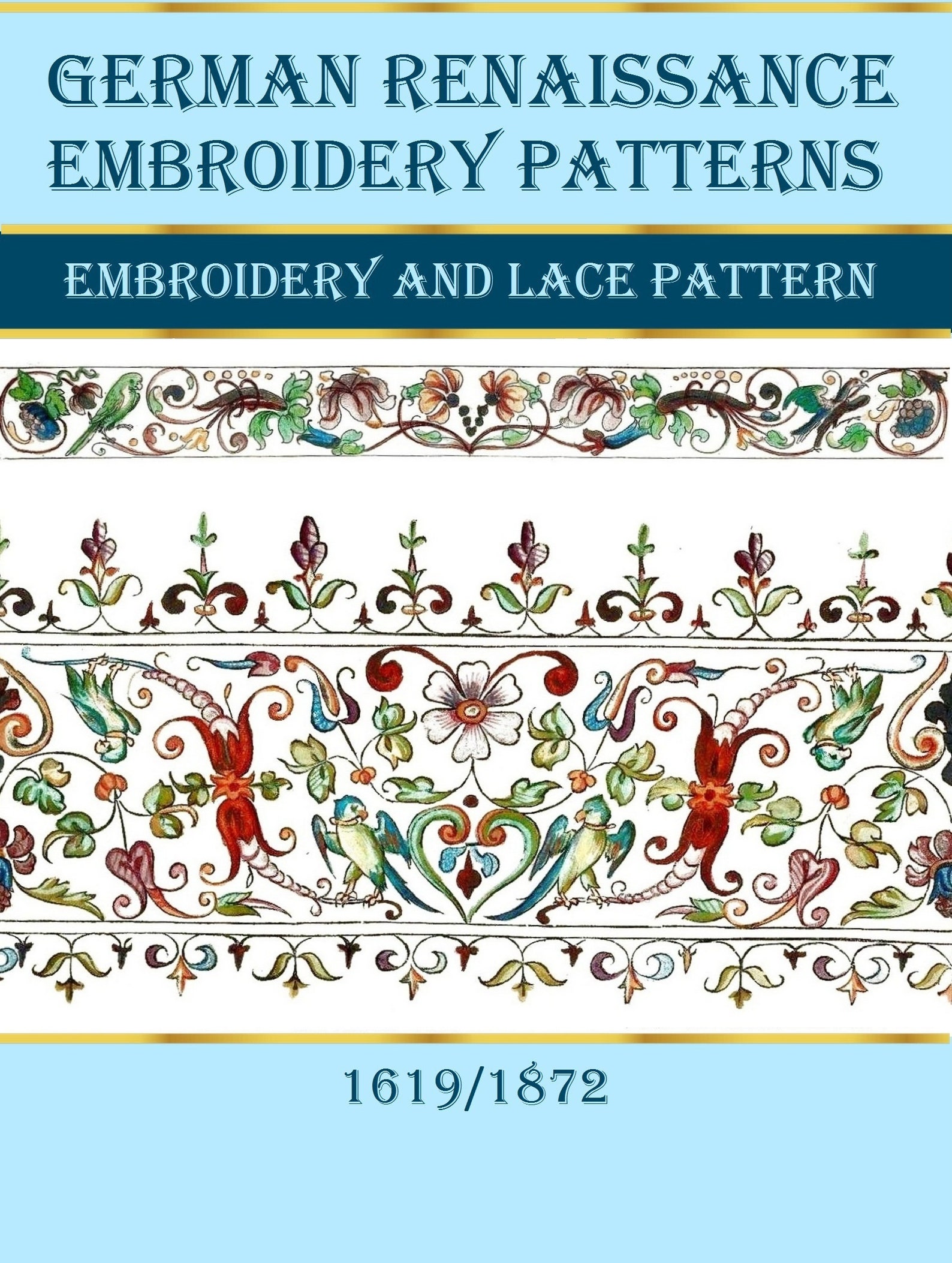 German embroideryantique embroiderygerman pattern  etsy