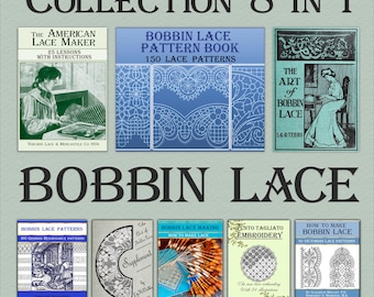 Bobbin Lace Making: Vintage Designs & Patterns (Digital Download)