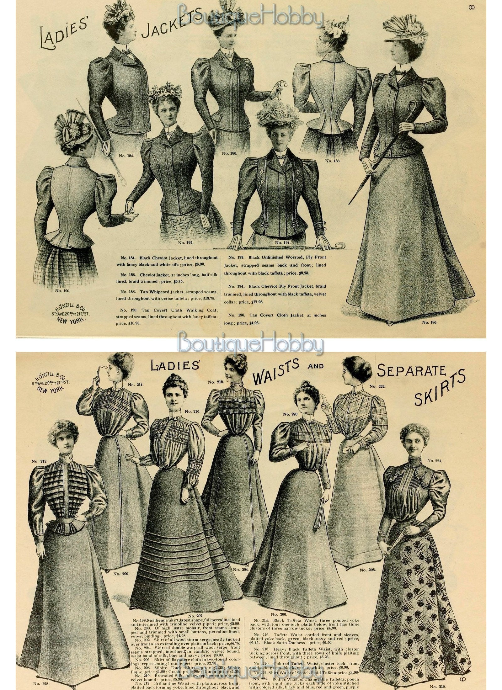 Victorian Fashion in America: 264 Vintage Photographs (Dover