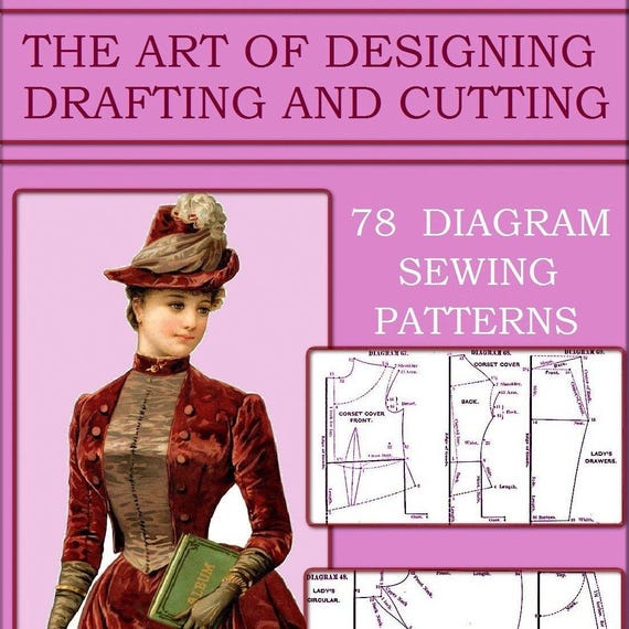 dress cutting diagram Nova Dress and Blouse Sewing Pattern