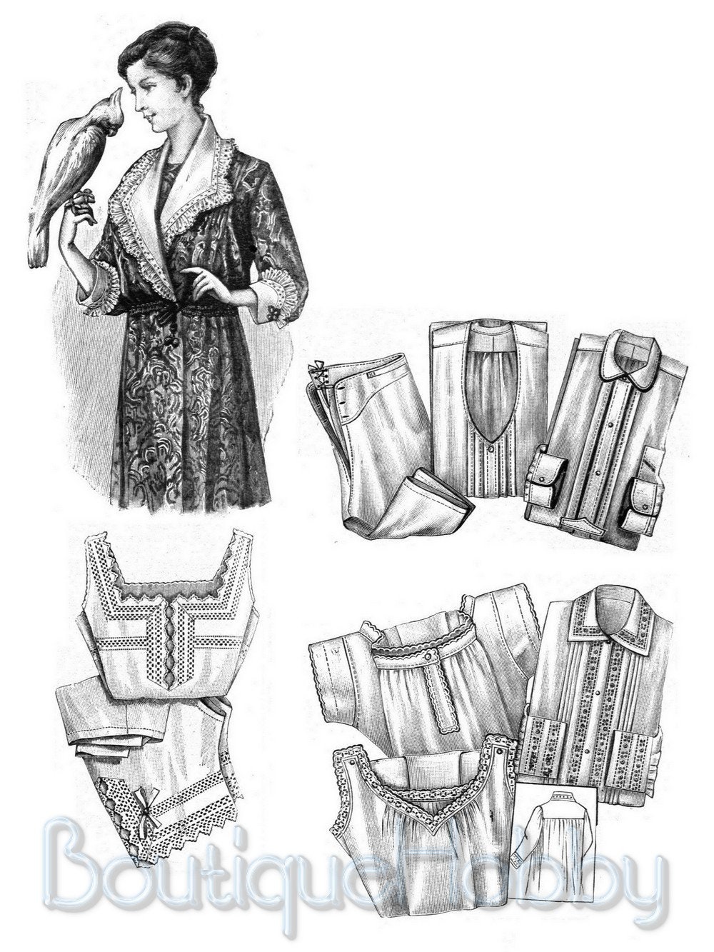 Victorian Underwear,edwardian Dress,german EDITION Österr