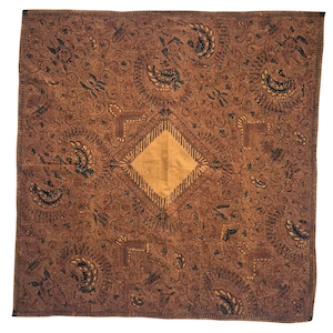 Copricapo batik giavanese classico vintage, copricapo da uomo indonesiano