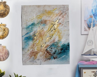 Download Tekens van het strand houten kunst aan de muur For Android Free