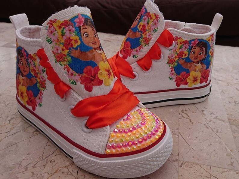 personalised baby high tops