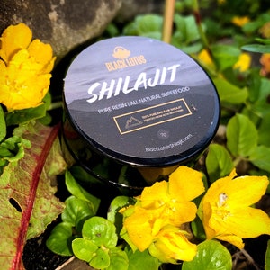 Shilajit | 7g Jar | Pure Resin | All Natural Superfood | Sourced from Altai Mountains | Raw Shilajit