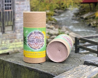 Mineralny krem przeciwsłoneczny i środek odstraszający owady | Bezpieczny dla raf koralowych/Wegański/Bez plastiku