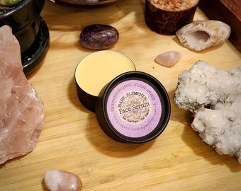 Face Serum with Frankincense | Non-Comedogenic - Vegan - Kraft Jar - Compostable Label - Natural Ingredients -  Pure Essential Oils