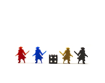 Meeple Figuras Piratas / Juegos de Mesa Bits de Juego Meeples Juego de Mesa Accesorios Piezas Actualización Marauder Buccaneer DnD Figuras Fichas