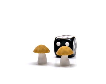 Mushroom Miniatures | Board Games Gaming Bits Meeples Boardgame Accessory Game Pieces Replacements Upgrade Figurines Tokens Woods Forest