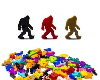 Fichas de Yeti Bigfoot Fantasy para juegos de mesa - Piezas de juego, accesorios para miniaturas de D&D