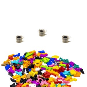 Jeton de tasse à café pour jeux de société - Pièces de mise à niveau d'accessoire de jeu de société