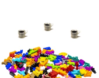 Coffee Mug Token for Board Games - Board Game Accessory Upgrade Pieces