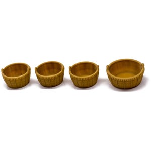 Cestini per risorse Everdell (4 pezzi) - Accessorio per giochi da tavolo