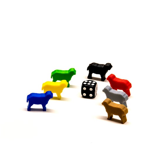 Farmer Board Game Meeple