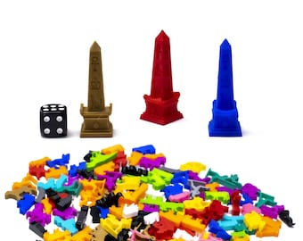 Egypt Obelisk | Board Game Upgrade, Tabletop Figures