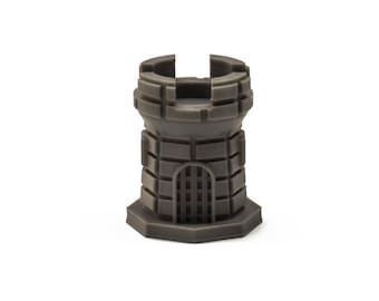 Armory Tower Paintable Miniature for Board Games - Board Game Accessory Pieces Upgrade