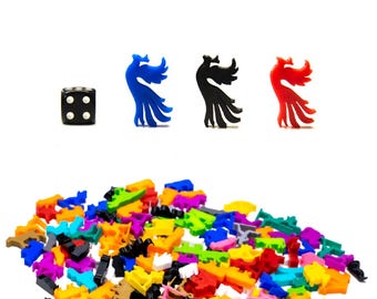Phoenix Bird Animal Meeple for Board Games - DnD Board Game Accessories Pieces Upgrade Miniatures