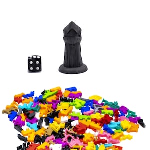 Priest, Monk, Cleric Firstplayer Marker Figurine Board Games Upgrade - DnD Tabletop Game Piece Accessory Figures Gifts Tokens Miniatures