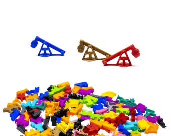 Trebuchet Wargame Siege Machine for Board Games - Board Game Accessory DnD Pieces Upgrade Tokens