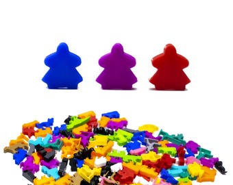 Meeple Femenino Clásico – Piezas de Juego de Mesa, Accesorios de DnD