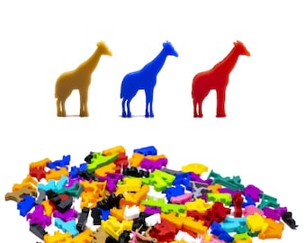 Giraffe Meeple Wild Animal for Board Games - DnD Board Game Accessories Pieces Upgrade Miniatures