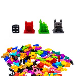 Castle on Hill Miniatures Board Games Upgrade - Board Game Accessory