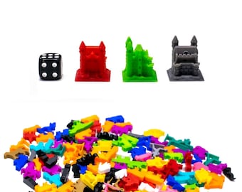 Castle on Hill Miniatures Board Games Upgrade - Board Game Accessory