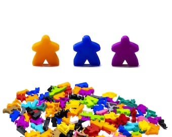 Figuras clásicas de Meeple: accesorio mediano para juegos de mesa