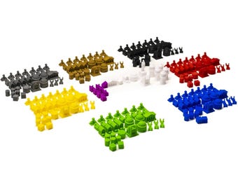 Terra Mystica Age of Innovation Upgrade Set (266PCS) - Terra Innovations Board Game Upgrade Expansion