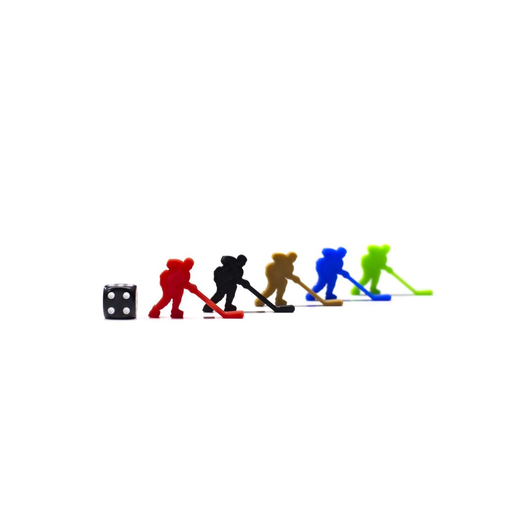 Ice Hockey Player Figures Board Games Team Sport Components Game Pieces