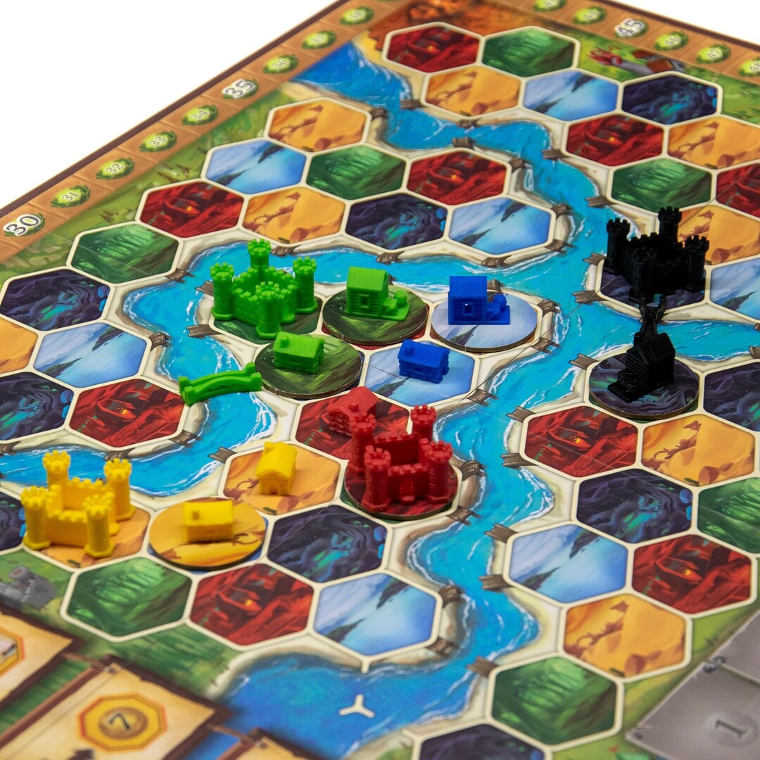 Terra Nova Upgrade Board Game Accessory Etsy