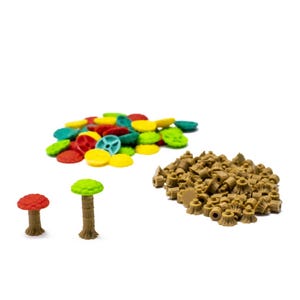Earth - Trees of Earth (150PCS) Upgrade Set for Board Games - Board Game Accessory Upgrade Pieces
