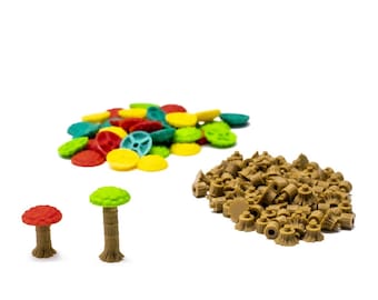 Earth Board Game Upgrade – 150 Tree Pieces Expansion Set