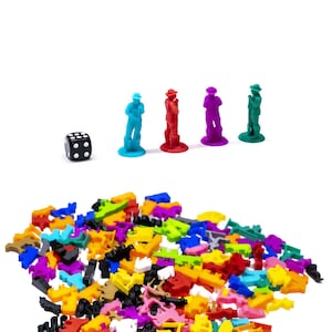 Farmer Miniature Figurines Board Game Upgrade | Games DnD Tabletop Accessories Gifts Tokens Pieces Bits Figures Meeples
