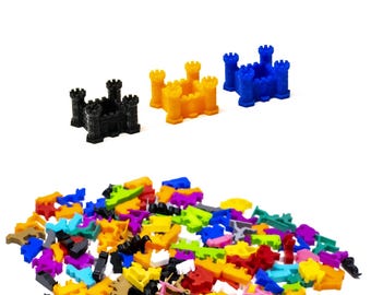 Stronghold, Castle Miniaturen für Brettspiele - Brettspiel Zubehör DnD Accessory Upgrade Pieces