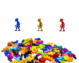 Gray Alien Meeple – Board Game Accessory Upgrade