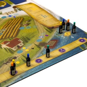 Viticulture Board Game Compatible Wine Upgrade Games Gaming Bits Meeples Boardgame Accessory Markers Pieces Replacements Tokens Figures image 6