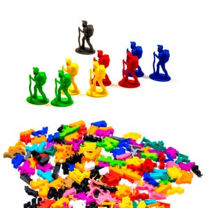 Entdecker, Abenteurer Miniaturen für Brettspiele - Brettspiel Zubehör DnD Pieces Upgrade Tokens