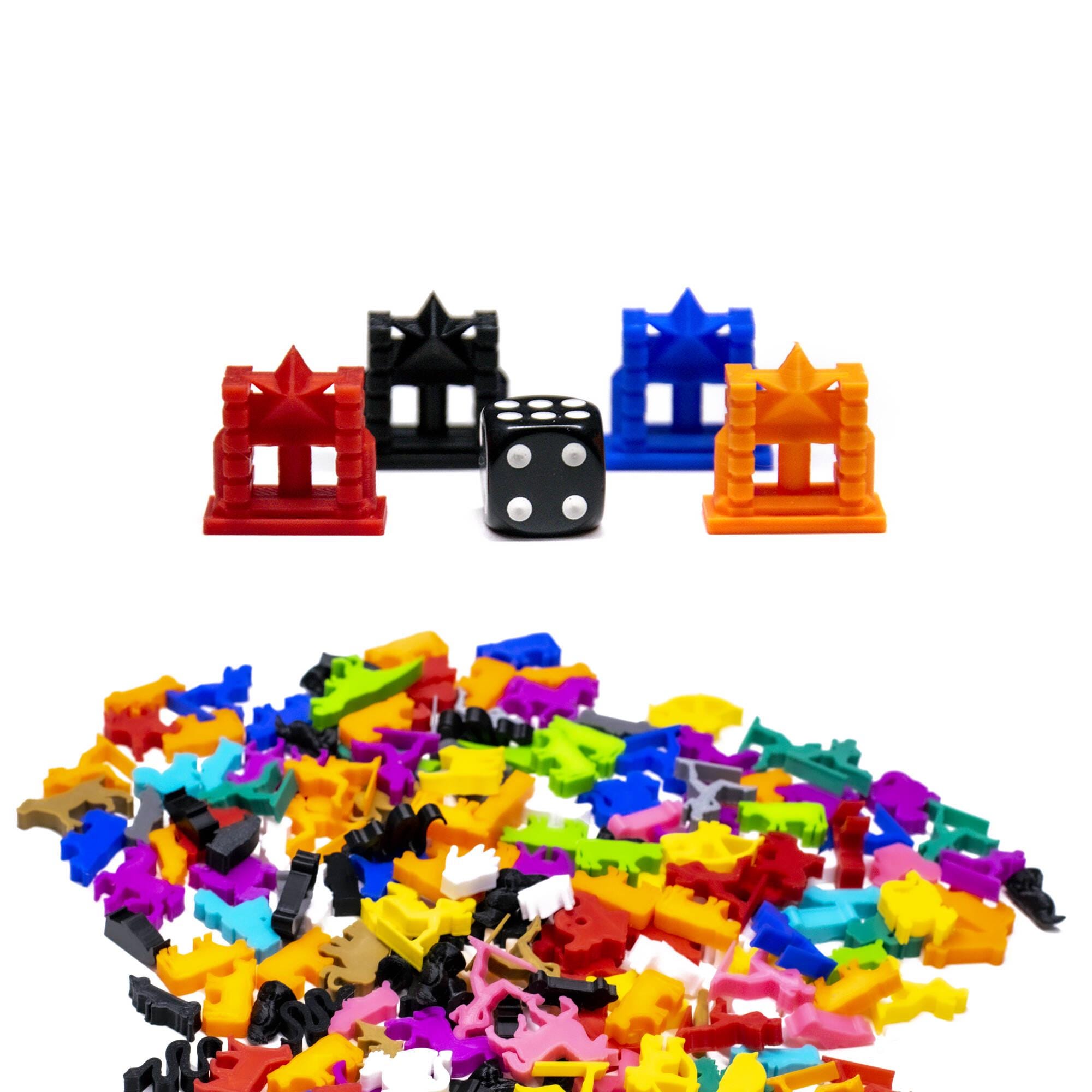 Monument Miniatures | Brettspiele Gaming Bits Figuren Meeples Accessoire Ersatz Aufrüstung Figuren Tokens DnD