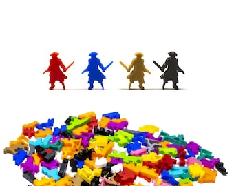 Pirate Meeple, Marauder Fantasy Figures for Board Games - Board Game Tokens DnD Accessories Upgrade Pieces