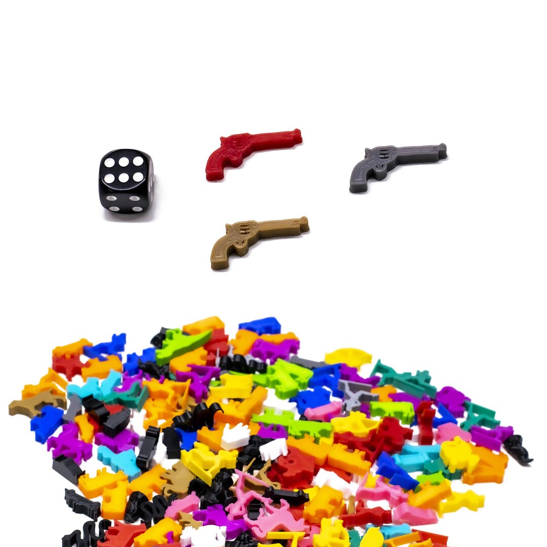 Revolver Meeple Token for Board Games - Dnd Board Game Accessories ...