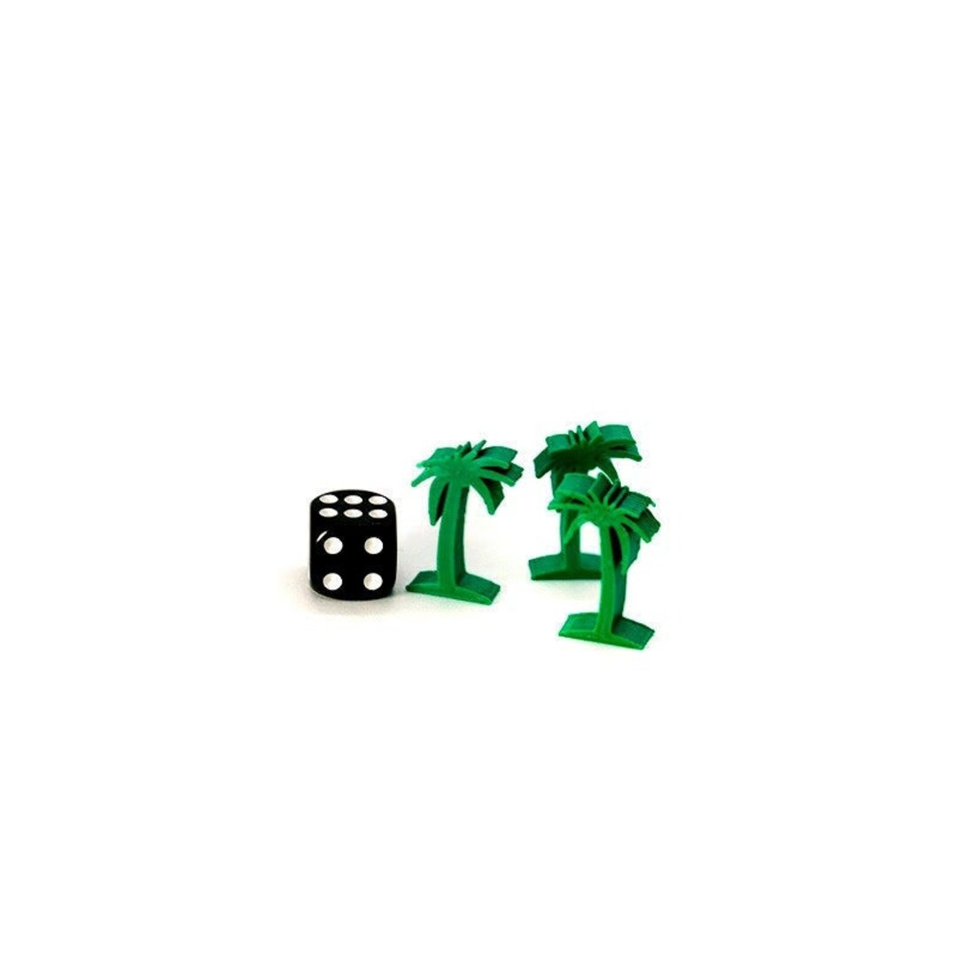 Meeple Palm Tree Board Games Gaming Bits Meeples Boardgame Accessory Game Pieces Replacements