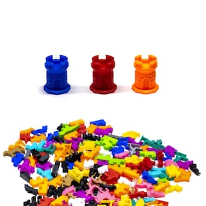 Rüstkammer, Wachturm Miniaturen für Brettspiele - Brettspiel Zubehör DnD Pieces Upgrade Tokens