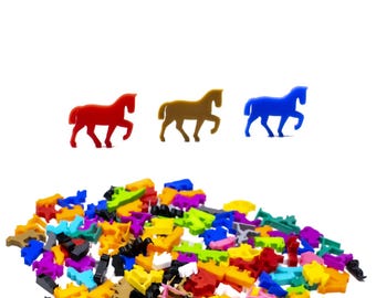 Paard Animal Meeples voor bordspellen - DnD-bordspelaccessoires Stukken Upgrademiniaturen
