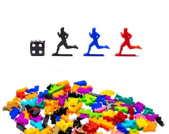 Runner Meeple Figures – Board Game Accessories, DnD Miniatures